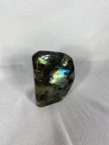 Madagascan Polished Labradorite Freeform Mountain (F)