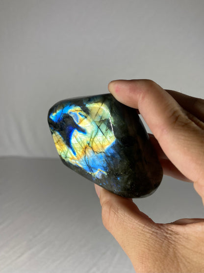 Madagascan Polished Labradorite Freeform Mountain (Small R)