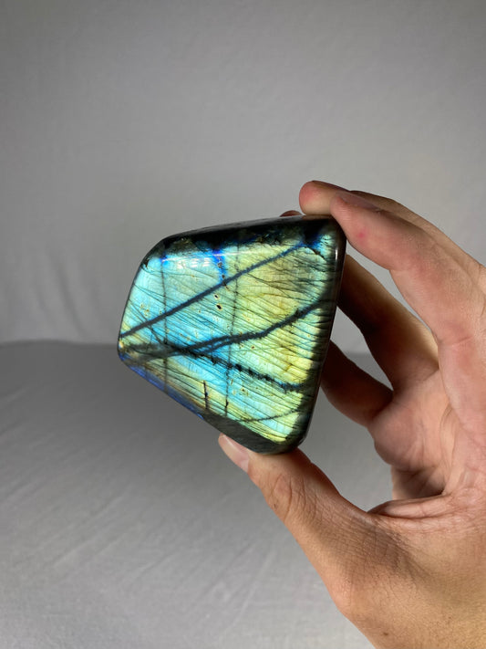 Madagascan Polished Labradorite Freeform Mountain (Small H)