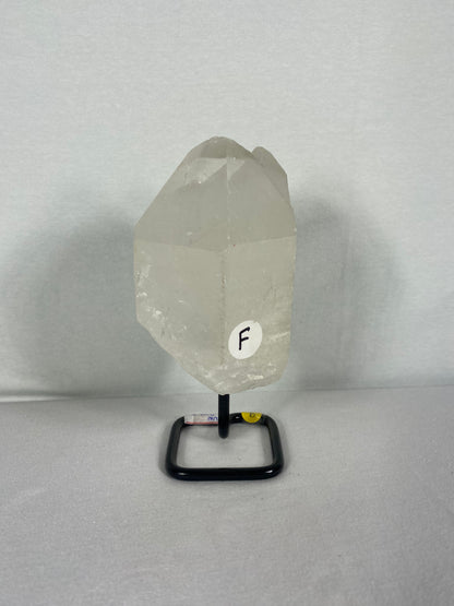 Brazilian Quartz Specimen On Stand (F)