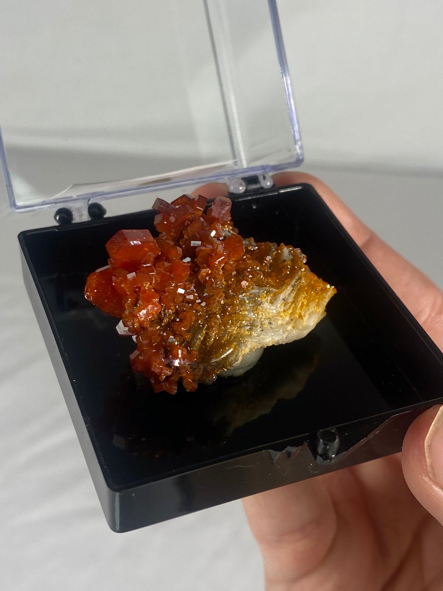 Moroccan Vanadinite Thumbnail Specimen (Medium A)