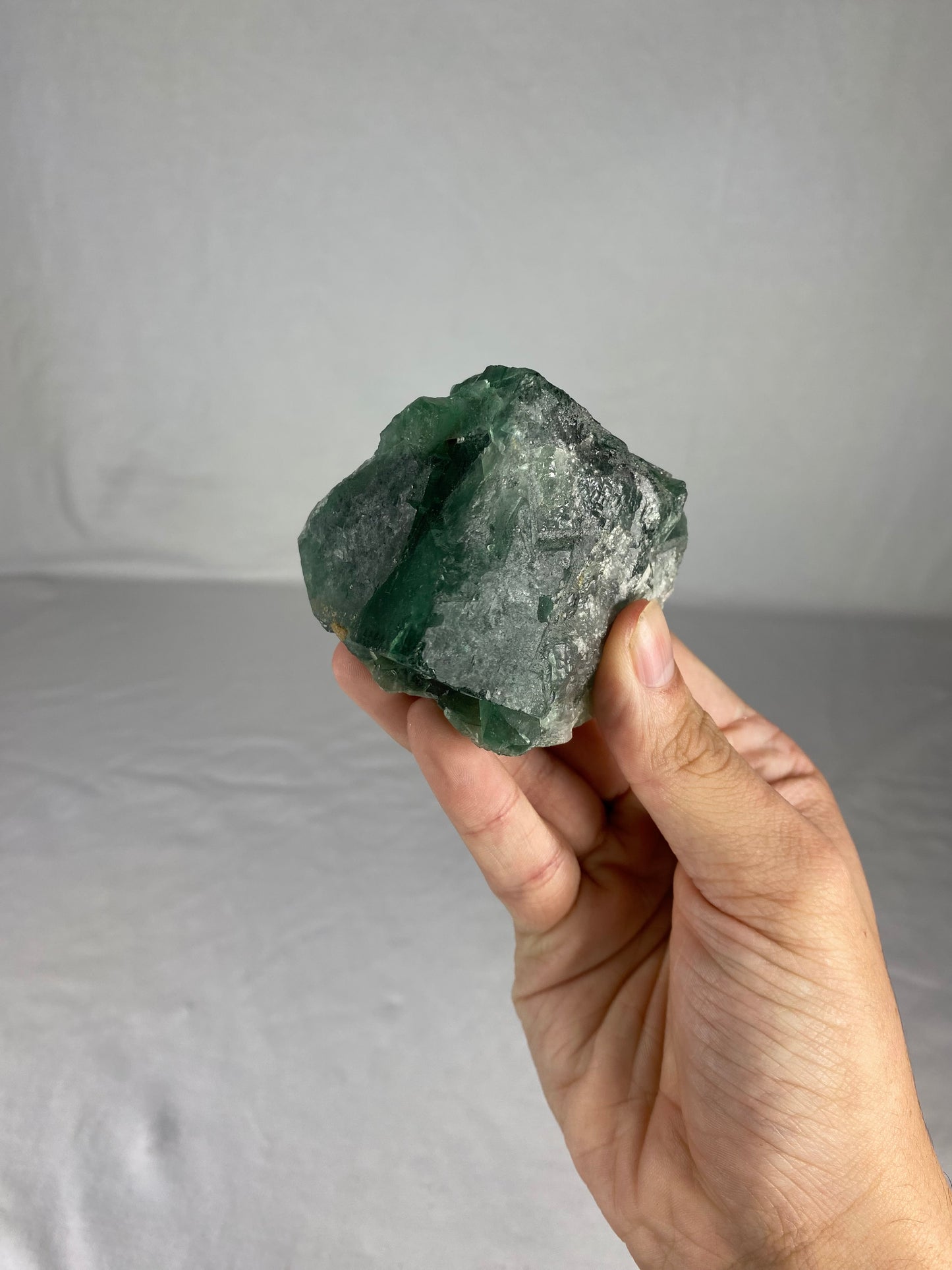 Madagascan Cubic Green Fluorite Specimen (I)