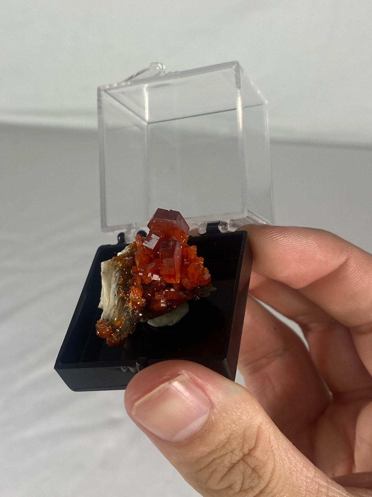 Moroccan Vanadinite Thumbnail Specimen (Small A)