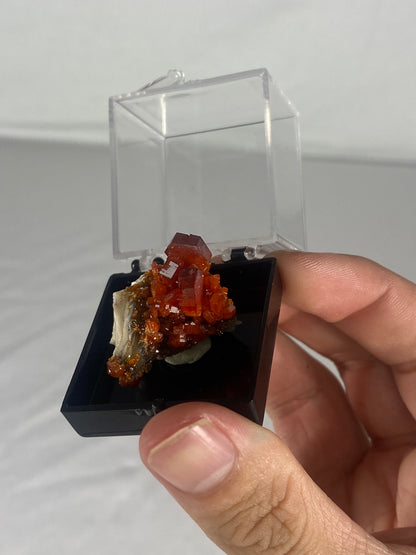 Moroccan Vanadinite Thumbnail Specimen (Small A)