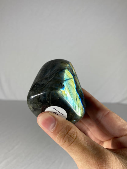Madagascan Polished Labradorite Freeform Mountain (Small N)