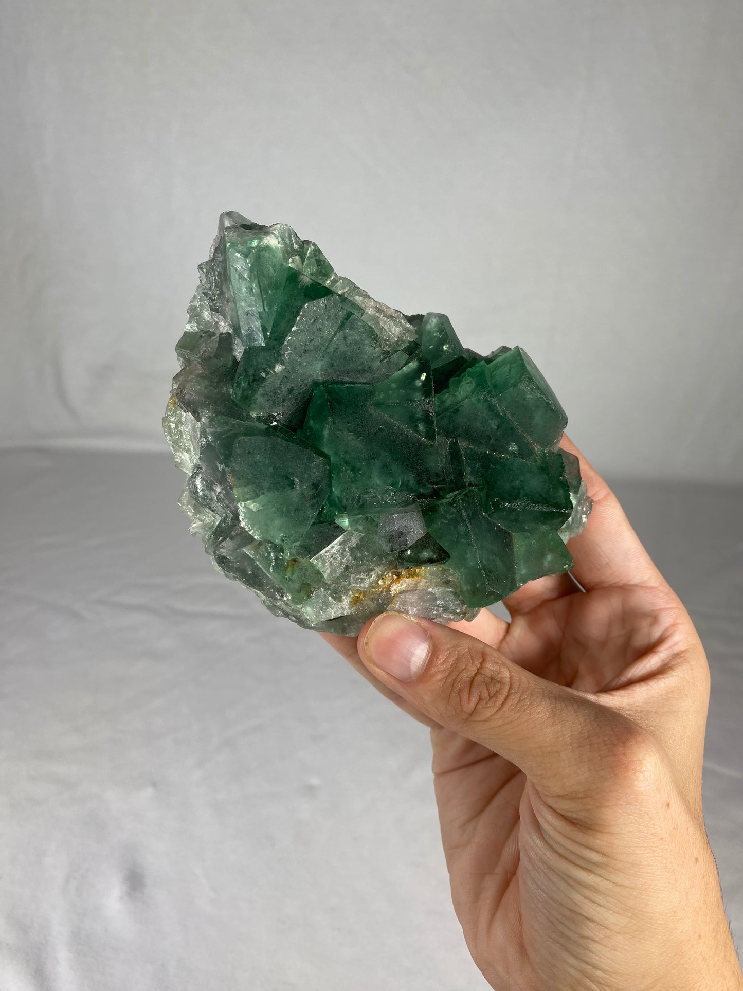 Madagascan Cubic Green Fluorite Specimen (O)