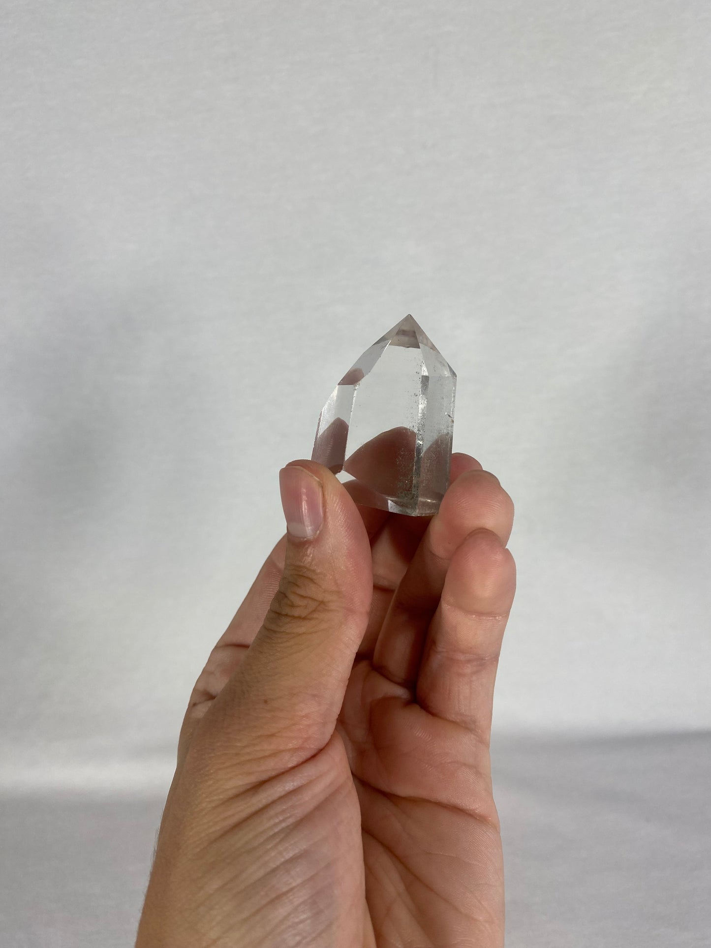Chinese Polished Clear Quartz Tower (C)