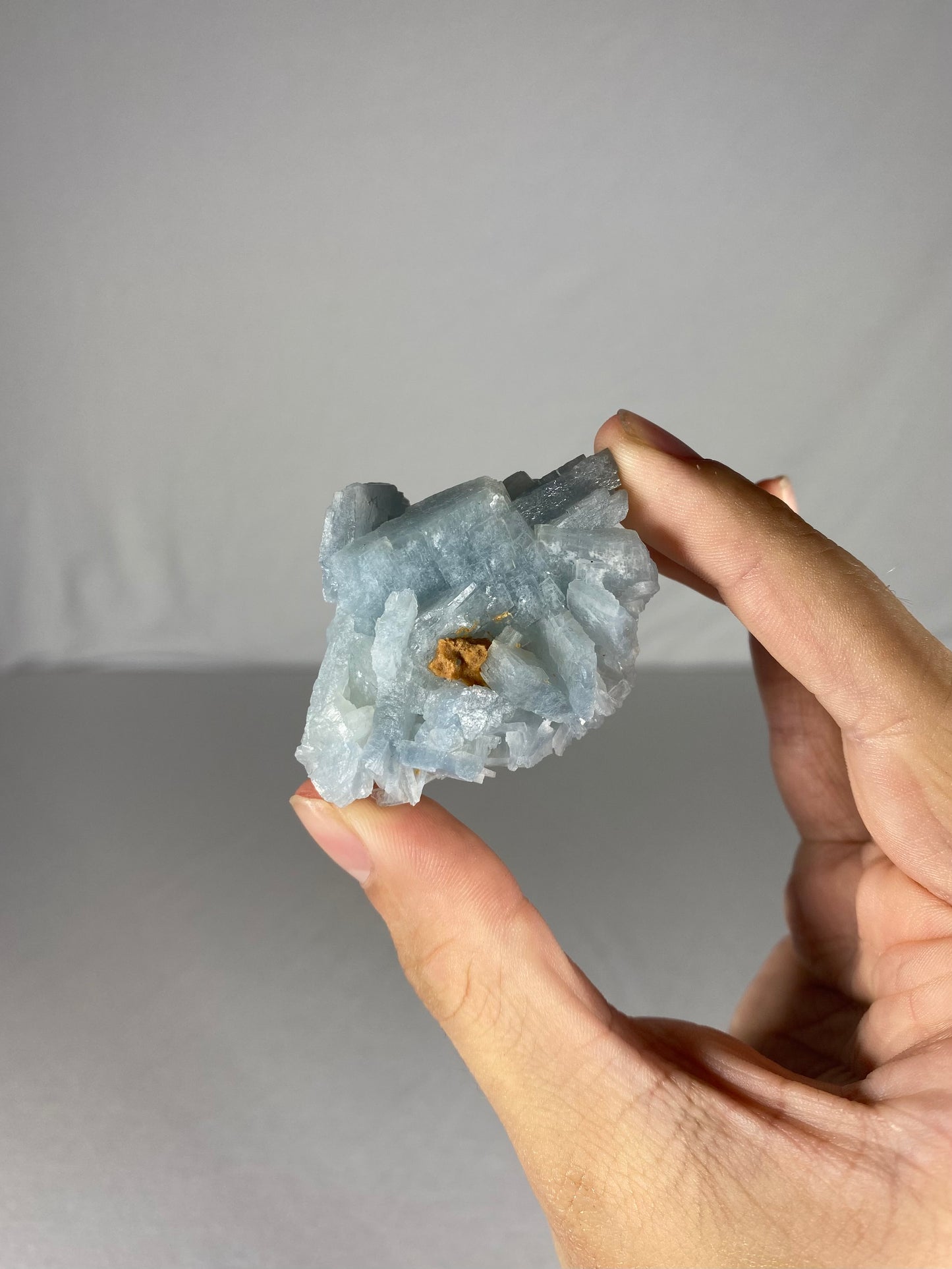 Moroccan Blue Barite Specimen (K)