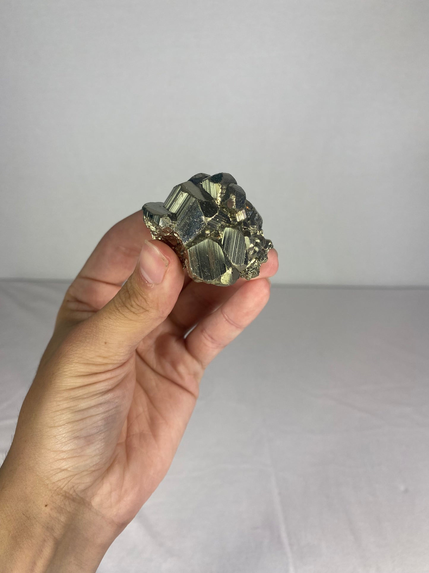 Peruvian Cubic Pyrite Specimen (M)