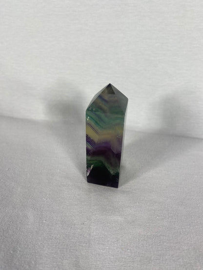 Chinese Polished Fluorite Tower (D)