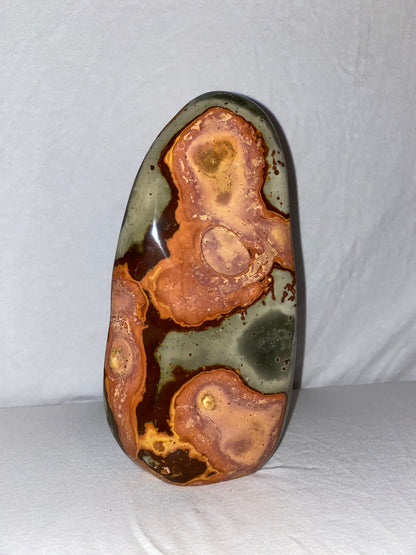 Madagascan Polished Polychrome Jasper Mountain (V)
