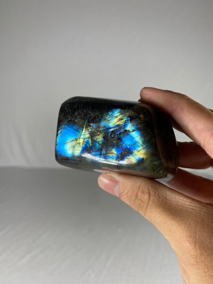 Madagascan Polished Labradorite Freeform Mountain (Small P)