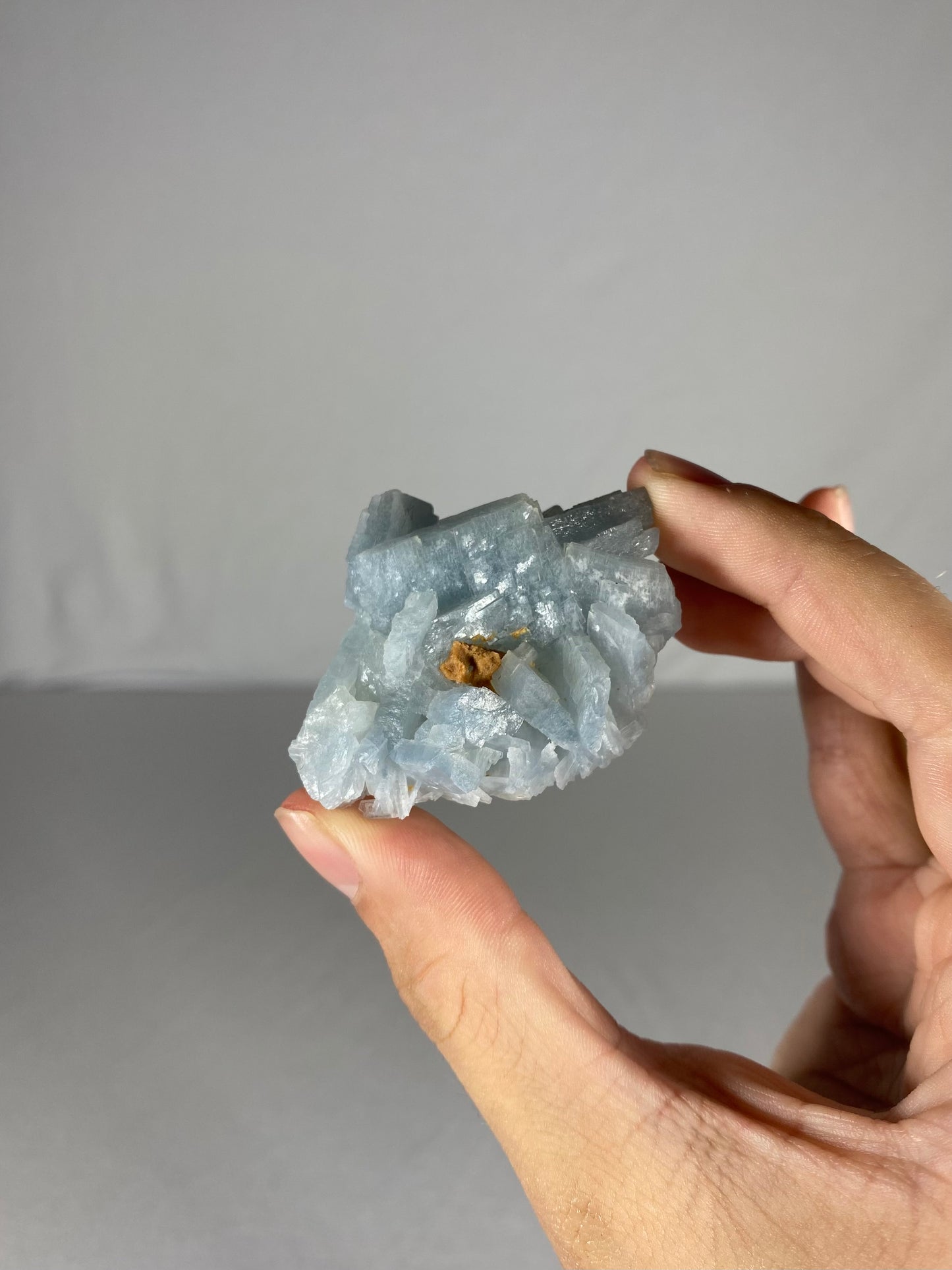 Moroccan Blue Barite Specimen (K)