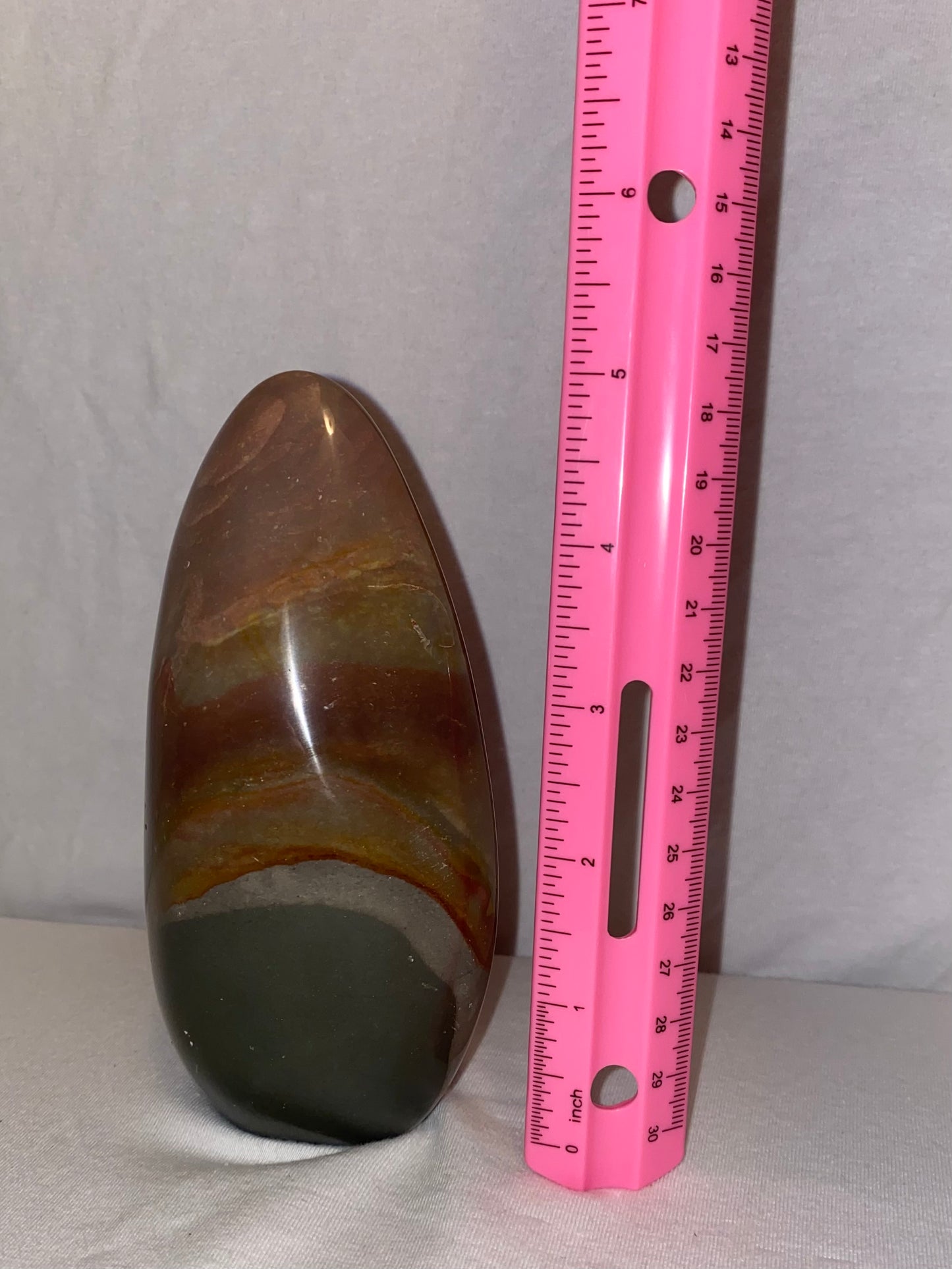Madagascan Polished Polychrome Jasper Mountain (A1)
