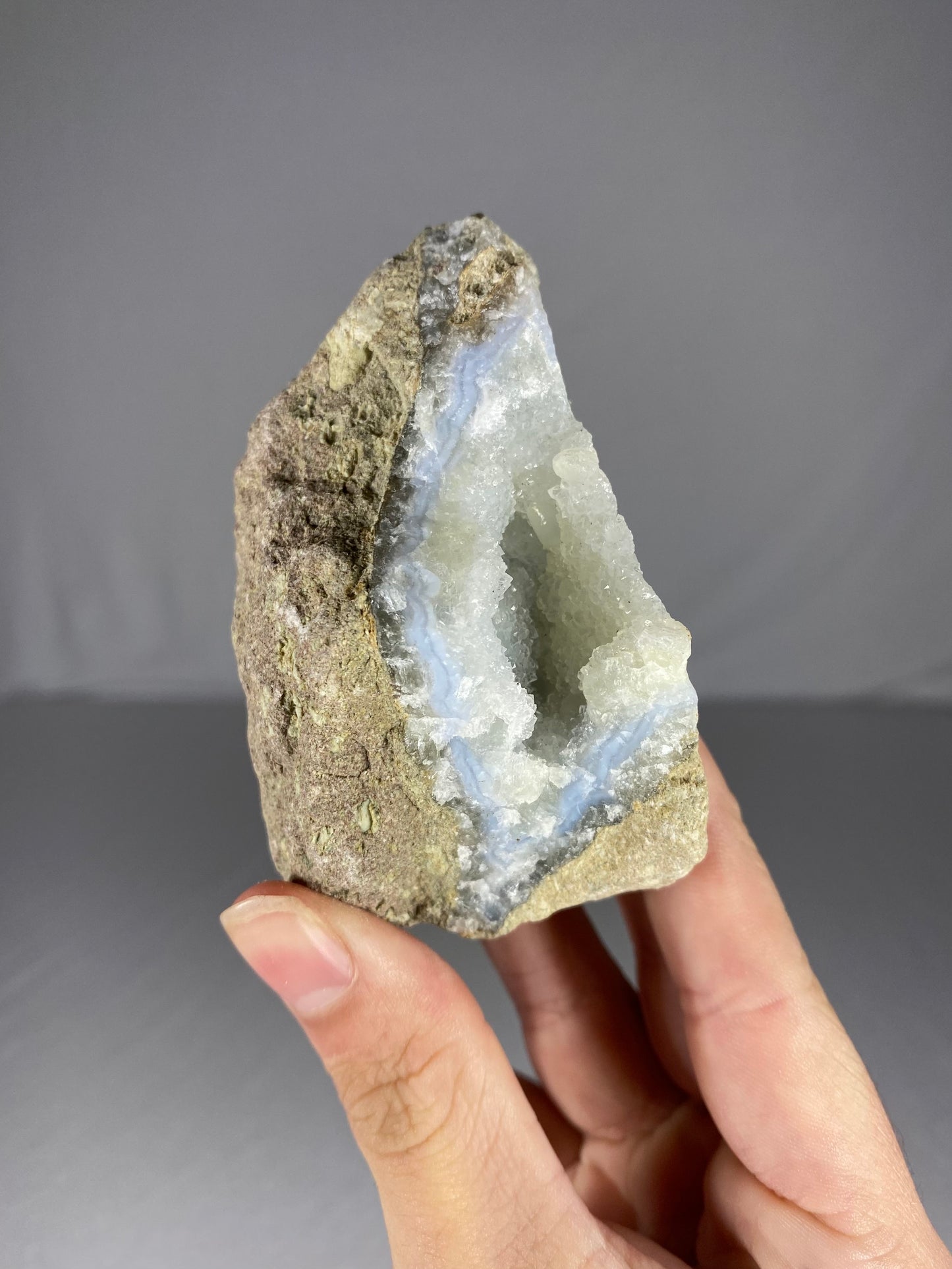 Blue Lace Agate Specimen (D)