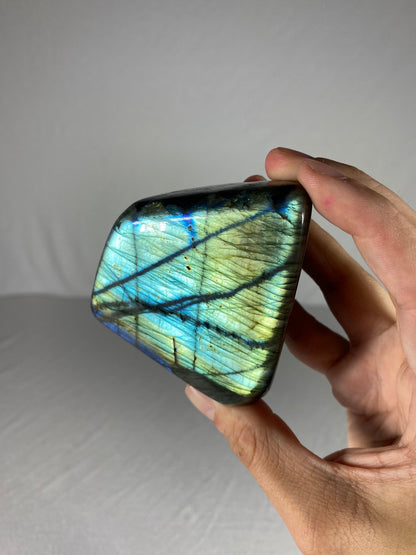 Madagascan Polished Labradorite Freeform Mountain (Small H)