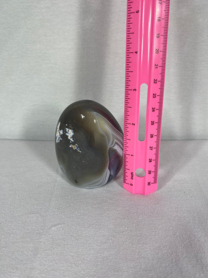 Madagascan Polished Orca Agate Mountain (M)