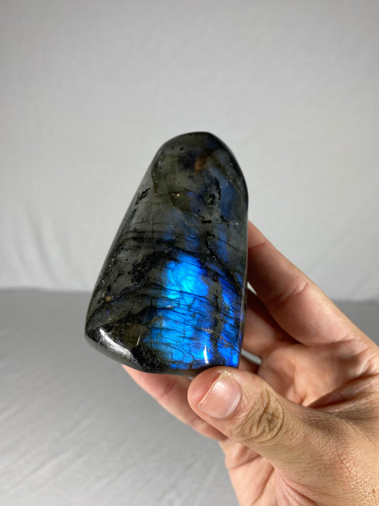 Madagascan Polished Labradorite Freeform Mountain (Small I)