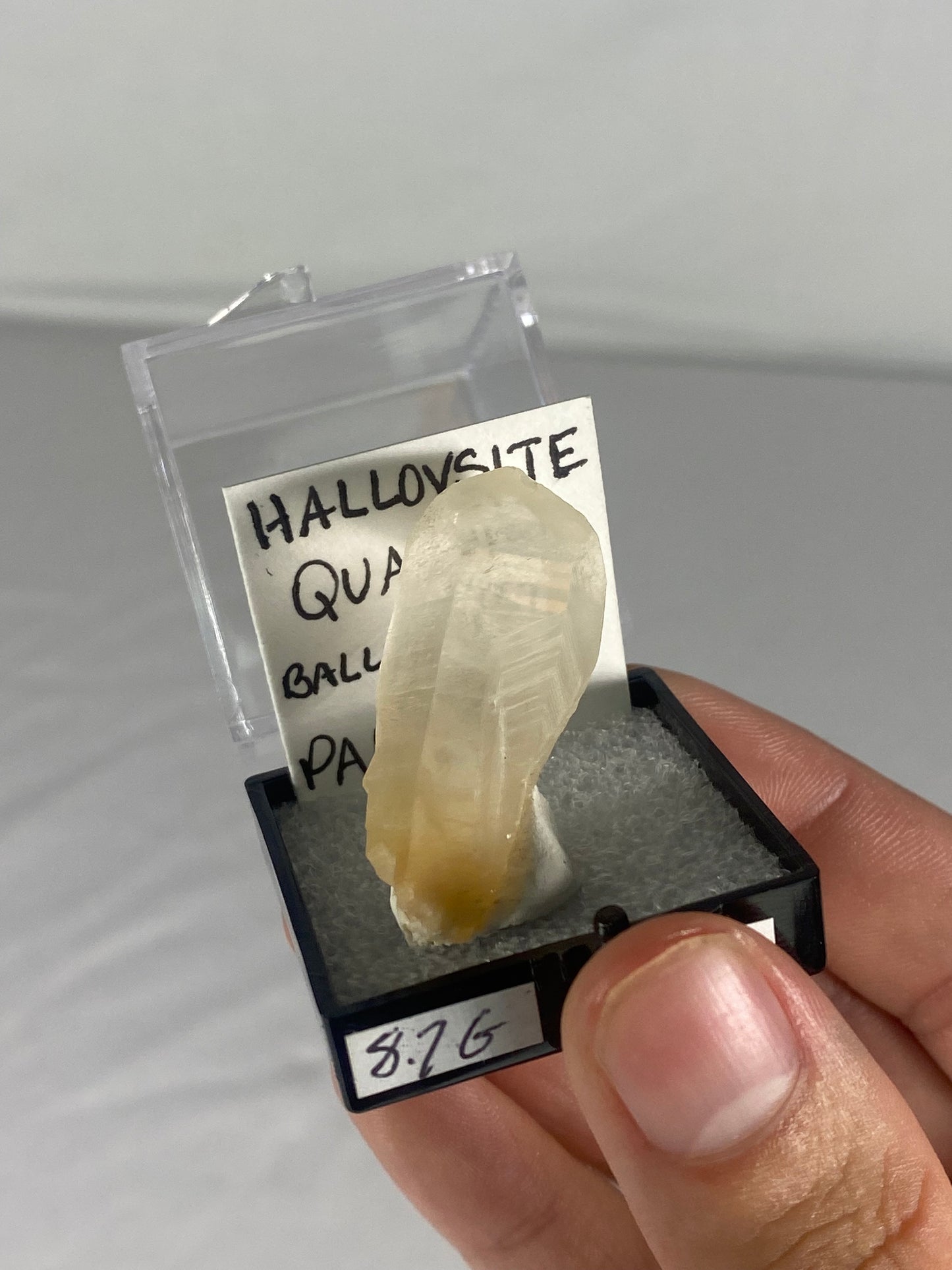 Pakistani Halloysite Quartz Thumbnail Specimen (Pre-Done J)