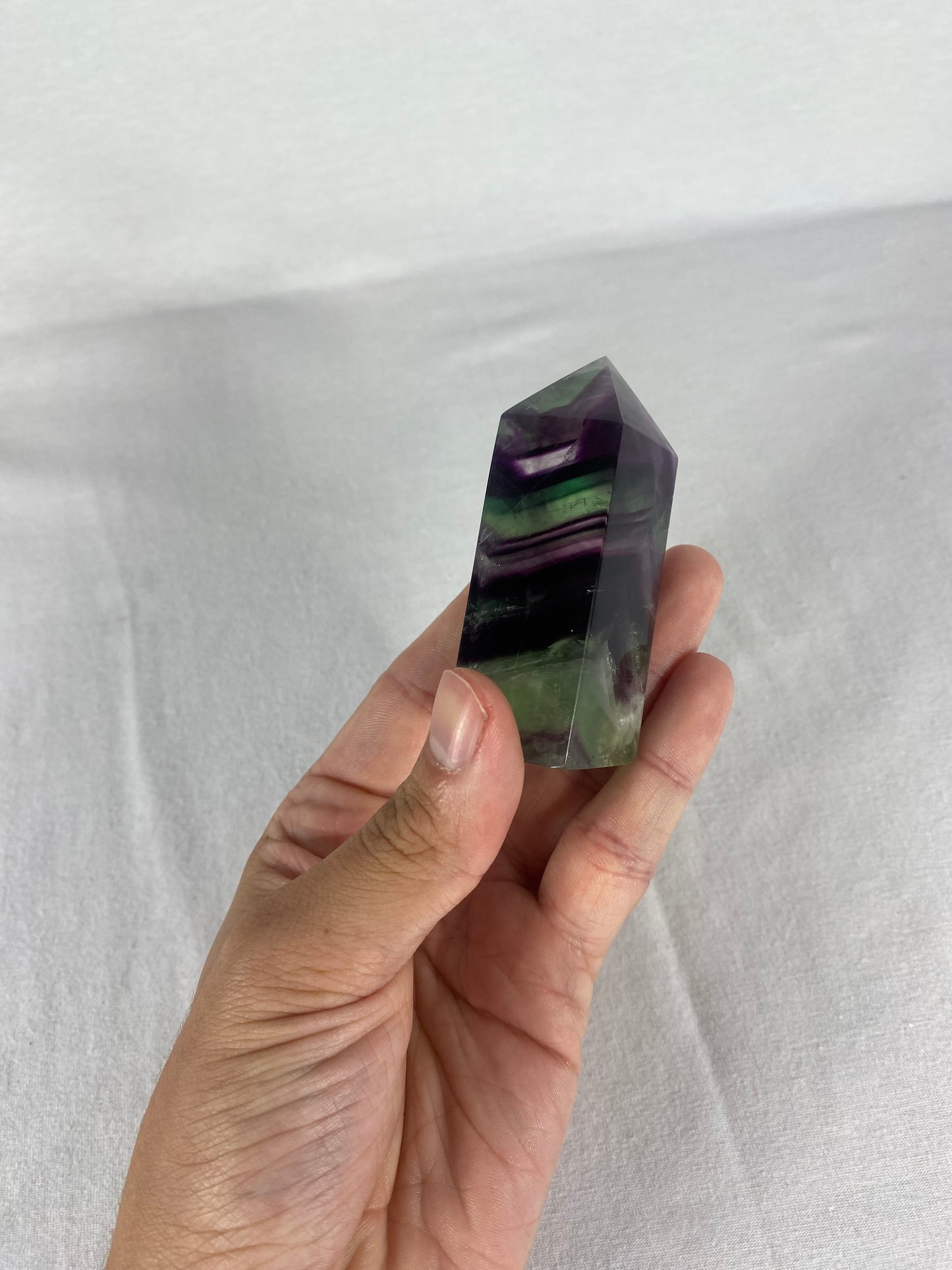 Chinese Polished Fluorite Tower (E)