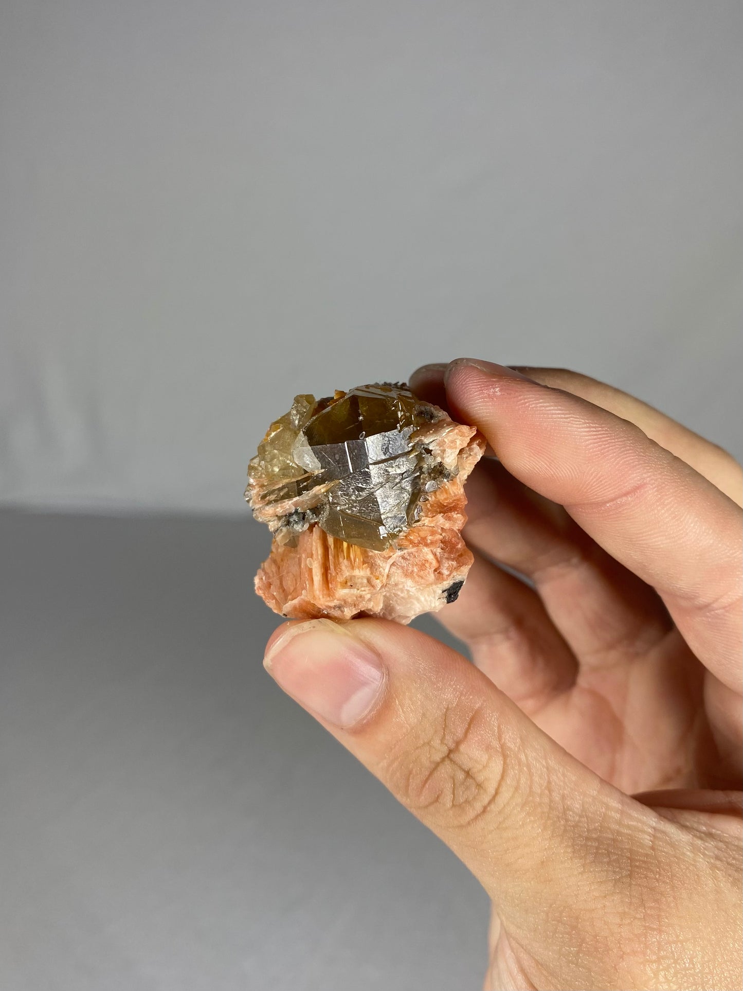 Moroccan Barite W/ Galena & Cerussite Specimen (B)