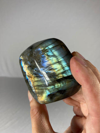 Madagascan Polished Labradorite Freeform Mountain (Small C)