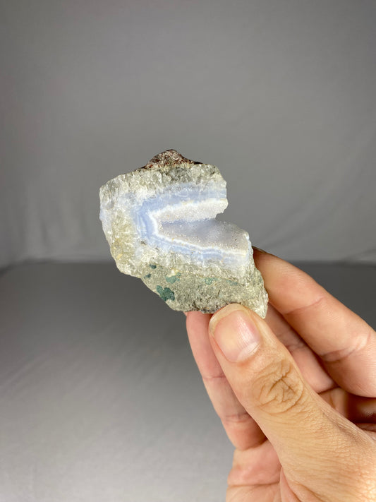 Blue Lace Agate Specimen (L)