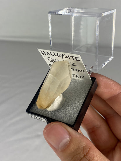 Pakistani Halloysite Quartz Thumbnail Specimen (Pre-Done J)