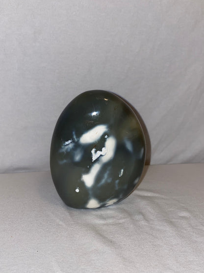 Madagascan Polished Orca Agate Mountain (I1)