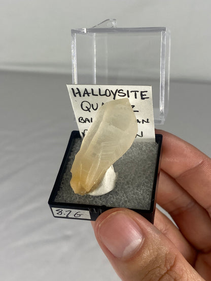 Pakistani Halloysite Quartz Thumbnail Specimen (Pre-Done J)