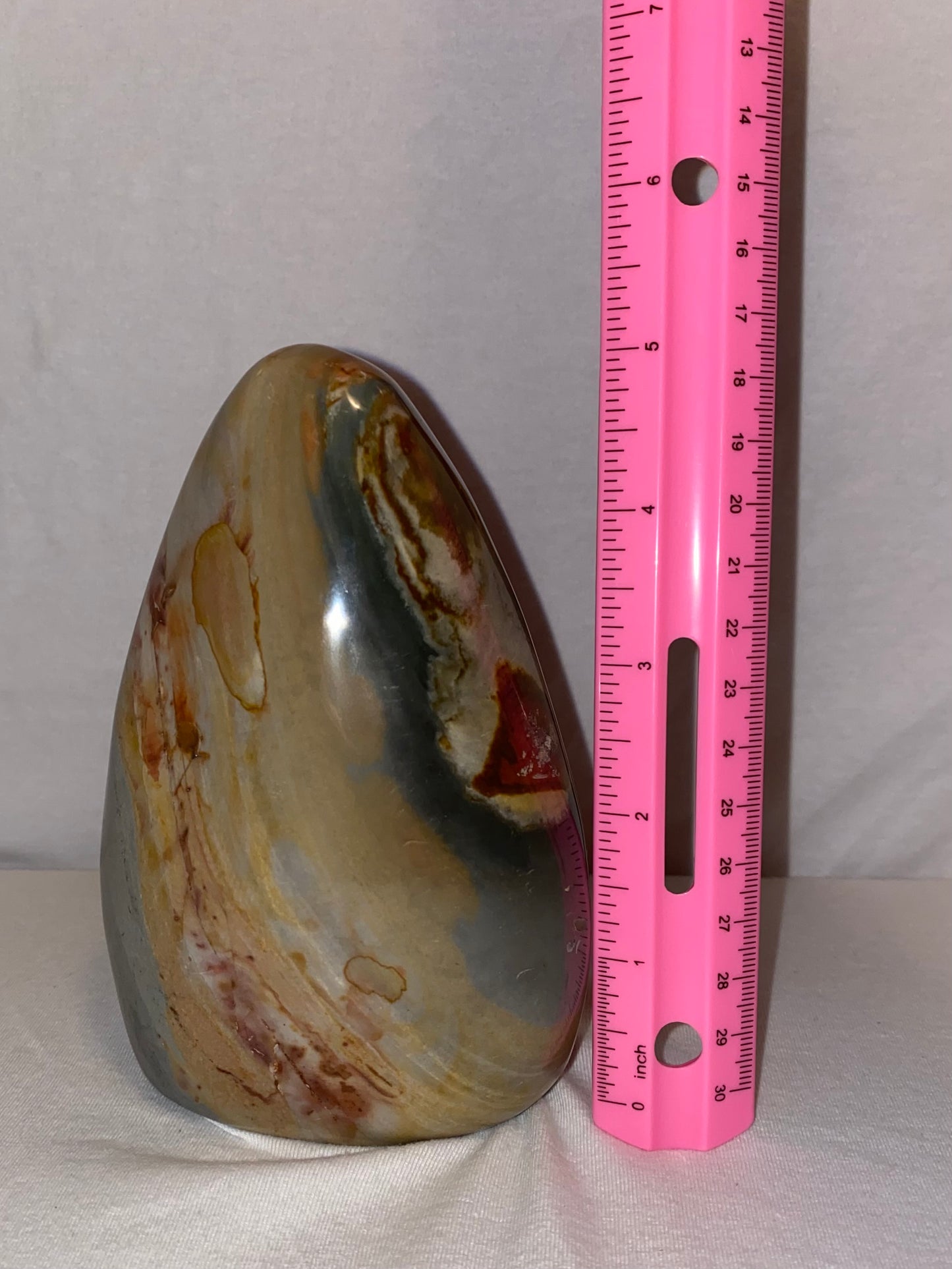 Madagascan Polished Polychrome Jasper Mountain (Y)