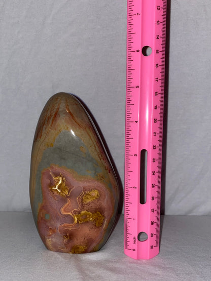 Madagascan Polished Polychrome Jasper Mountain (C1)