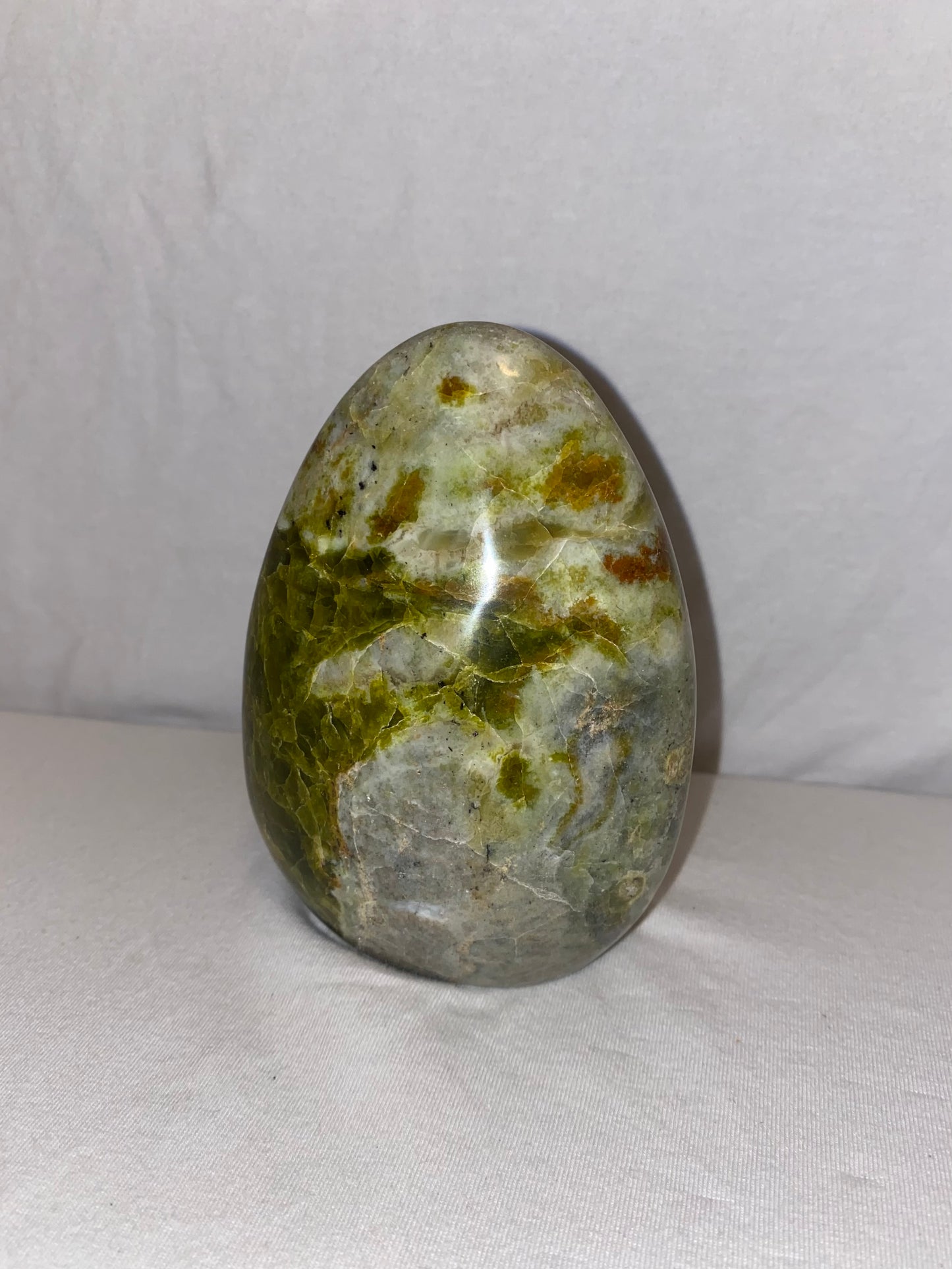 Madagascan Polished Green Opal Mountain (H1)