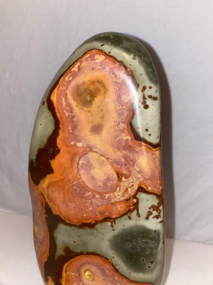 Madagascan Polished Polychrome Jasper Mountain (V)