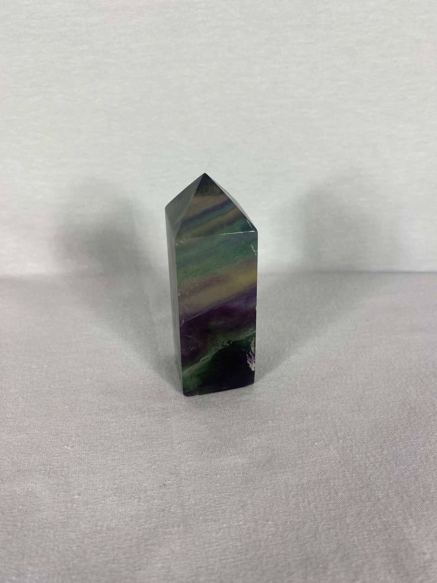 Chinese Polished Fluorite Tower (D)