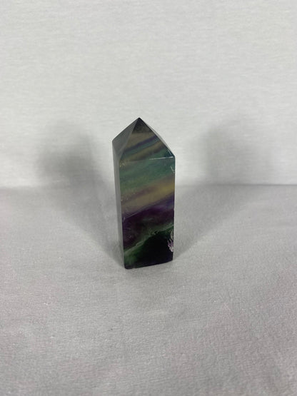 Chinese Polished Fluorite Tower (D)