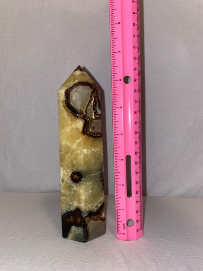 Madagascan Polished Septarian Tower (E)