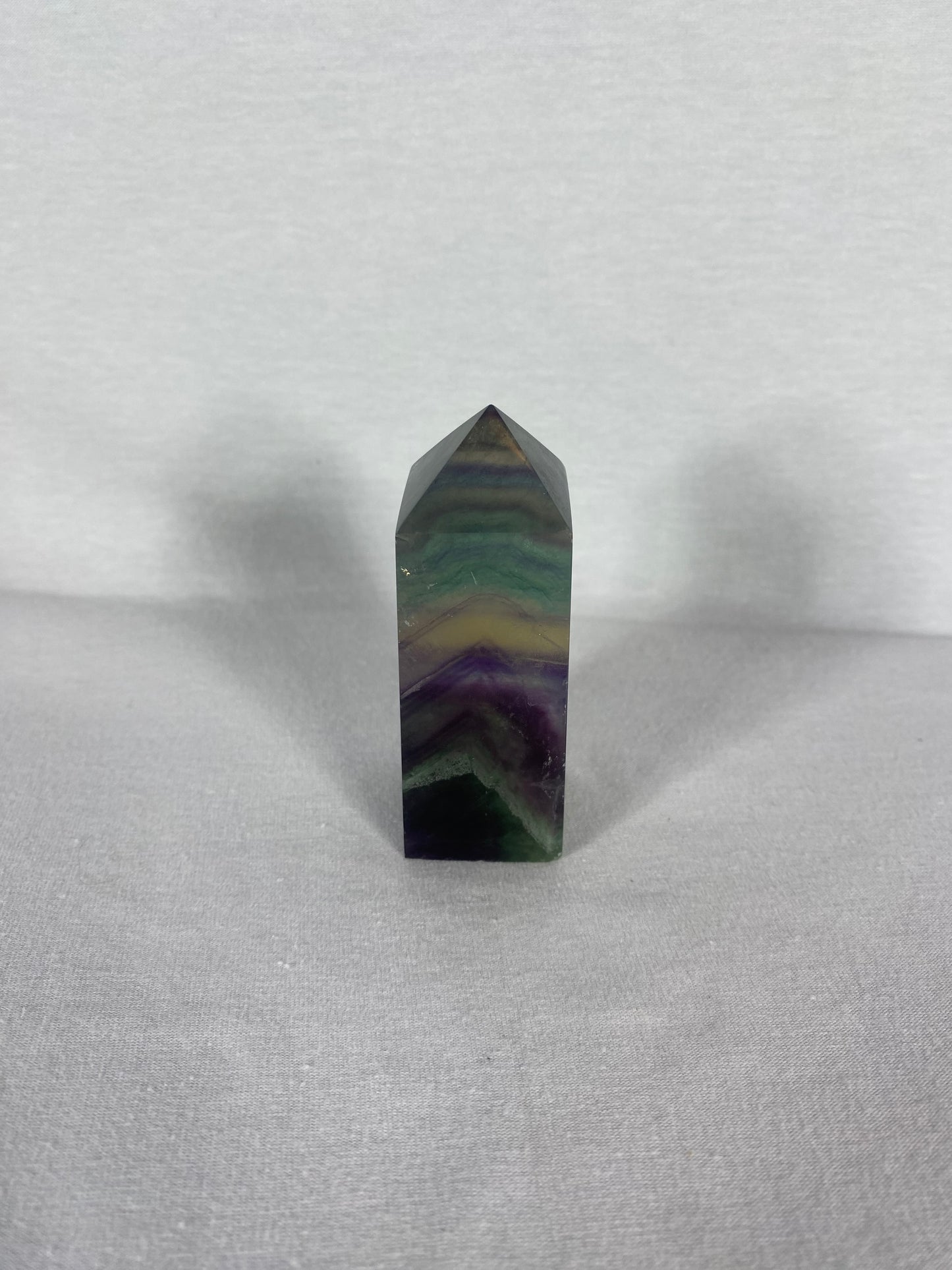 Chinese Polished Fluorite Tower (D)