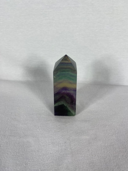 Chinese Polished Fluorite Tower (D)