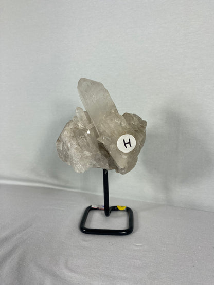 Brazilian Quartz Specimen On Stand (H)