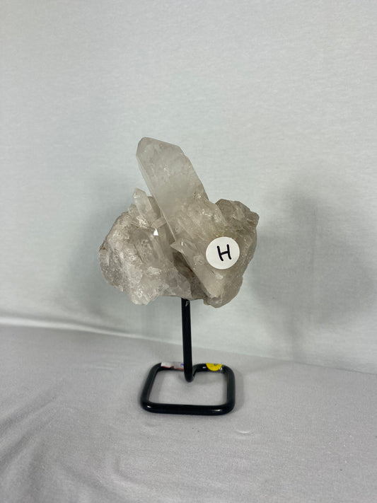 Brazilian Quartz Specimen On Stand (H)