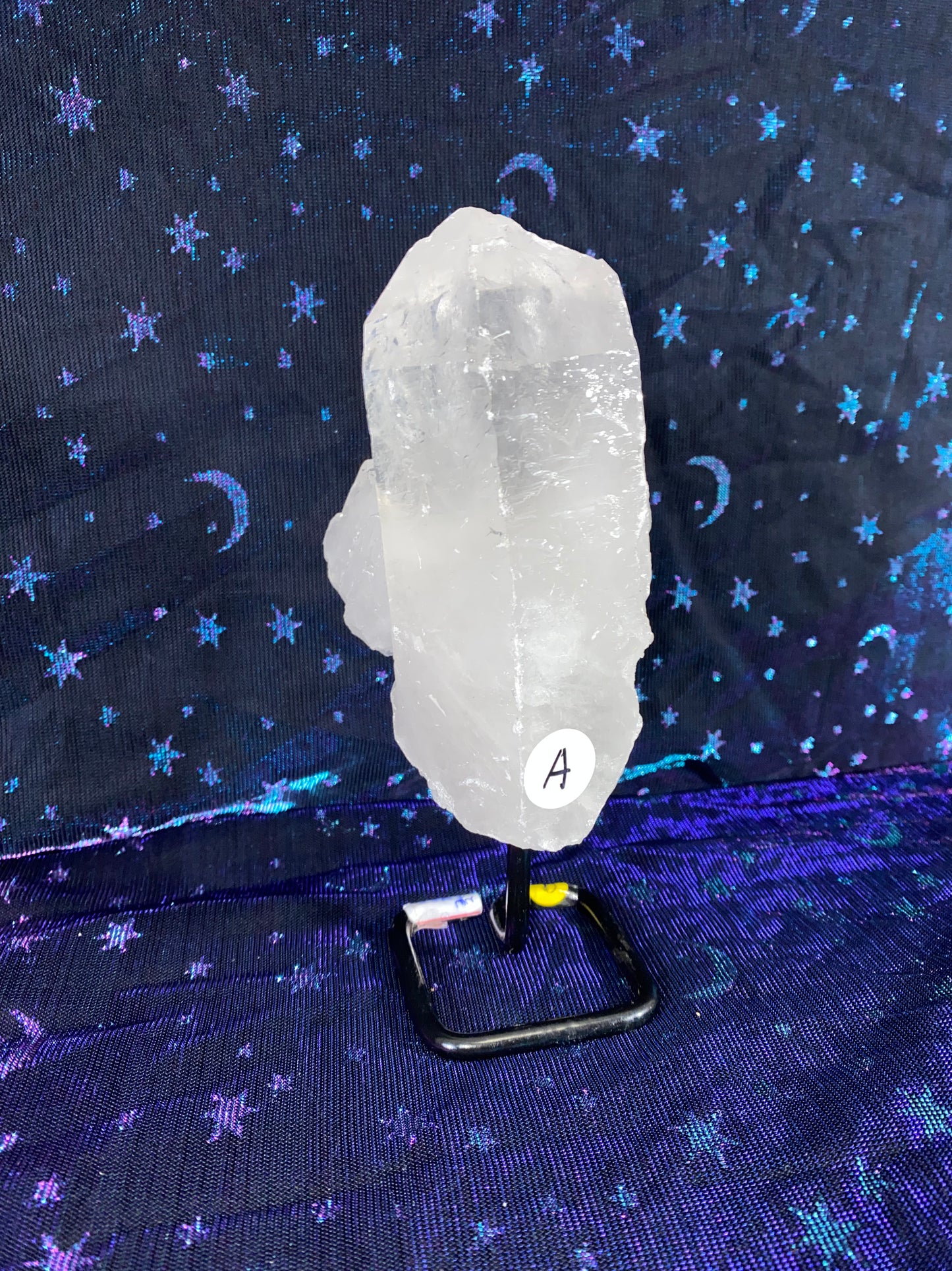 Brazilian Quartz Specimen on Stand