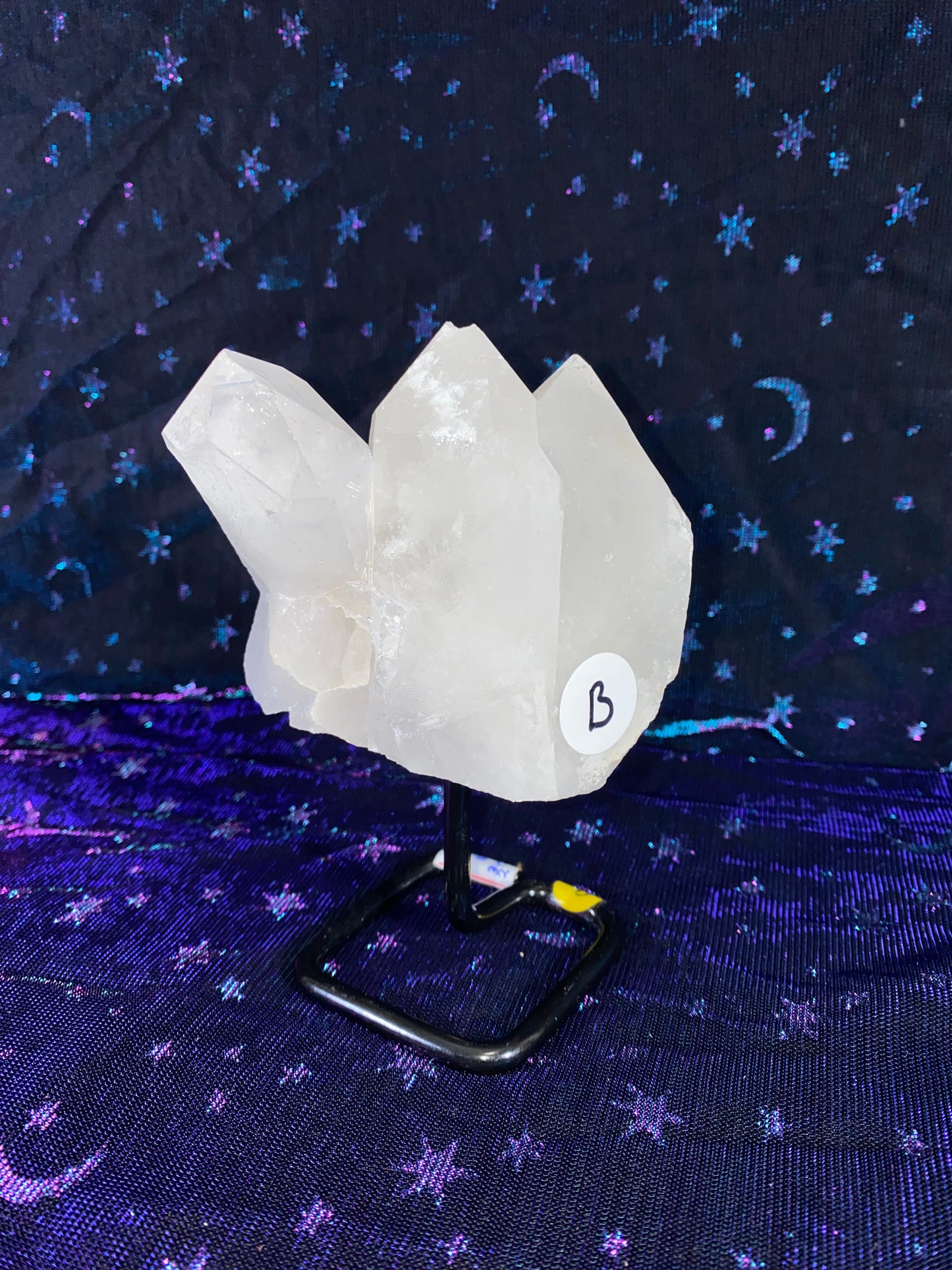 Brazilian Quartz Specimen on Stand