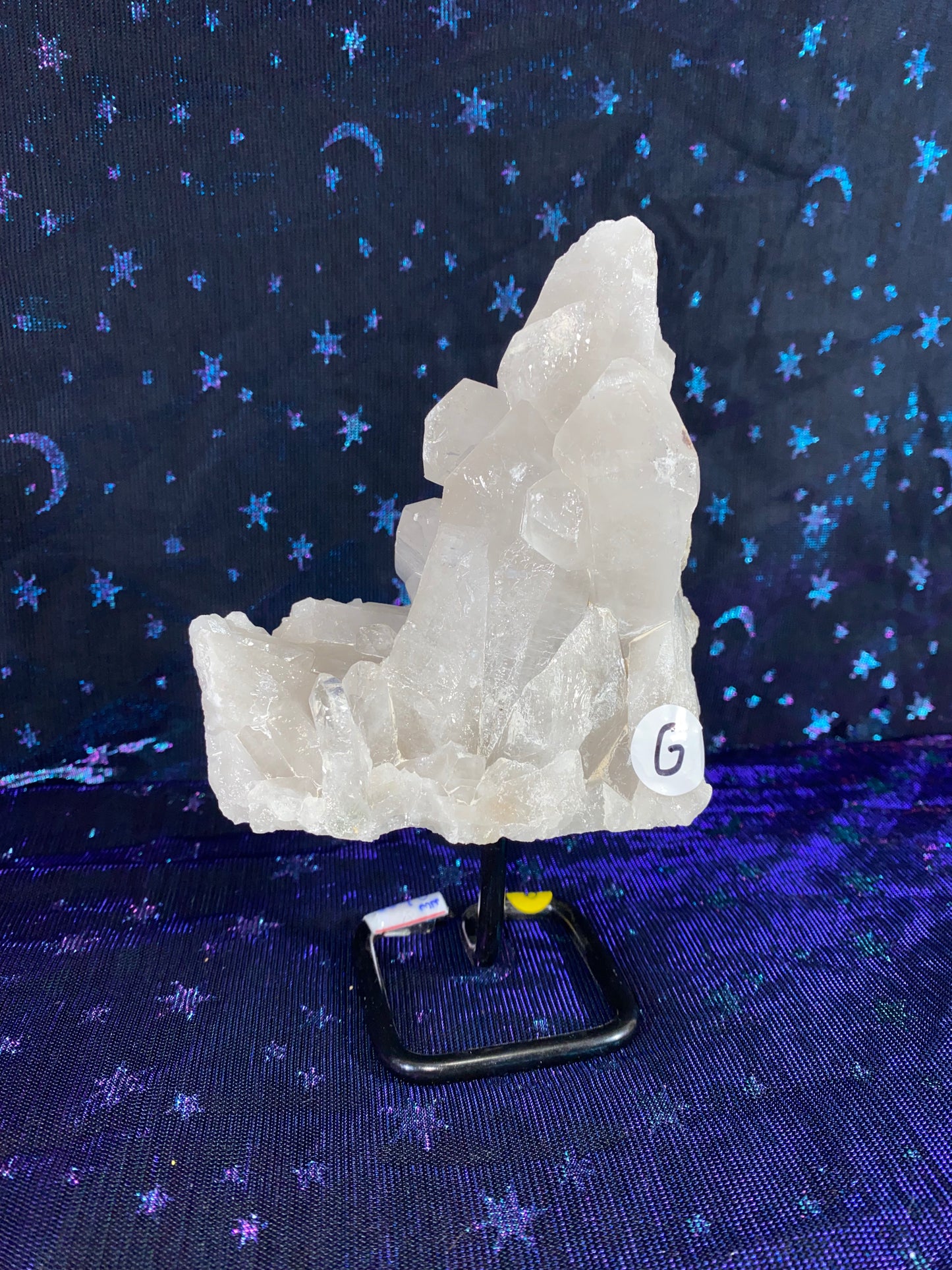 Brazilian Quartz Specimen on Stand