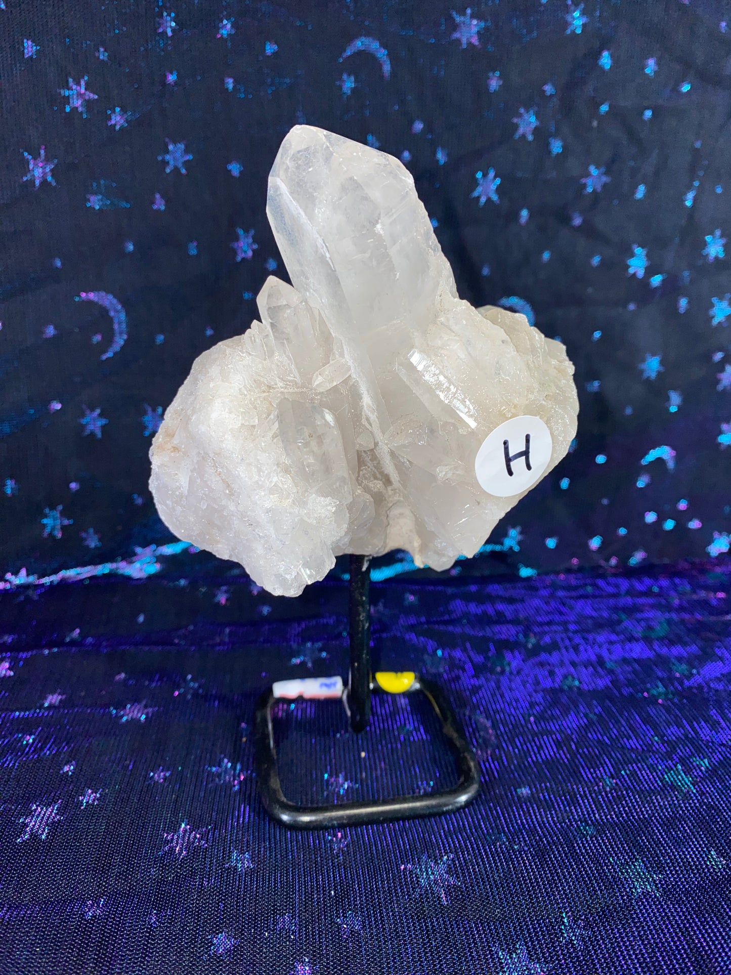 Brazilian Quartz Specimen on Stand