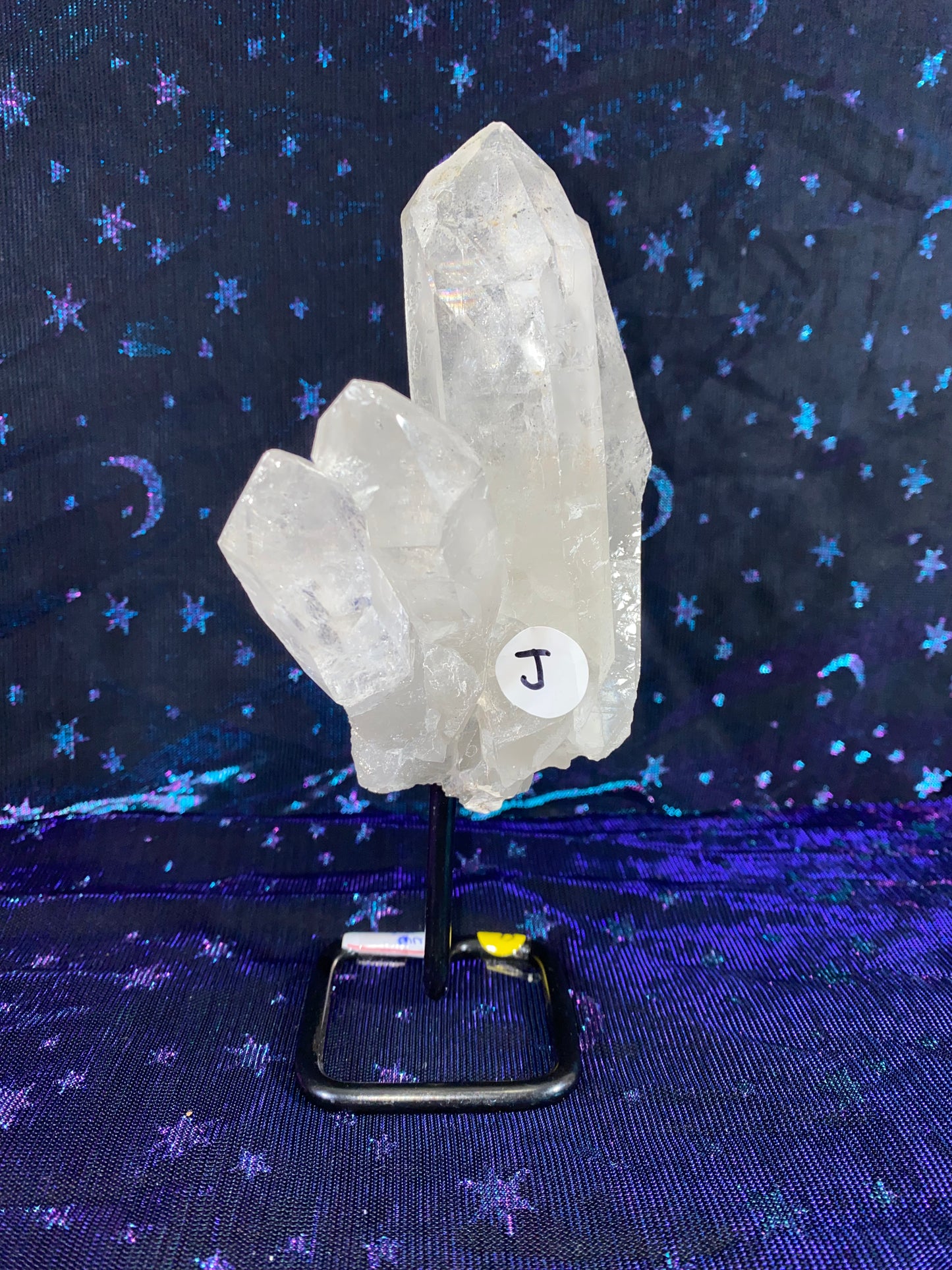 Brazilian Quartz Specimen on Stand