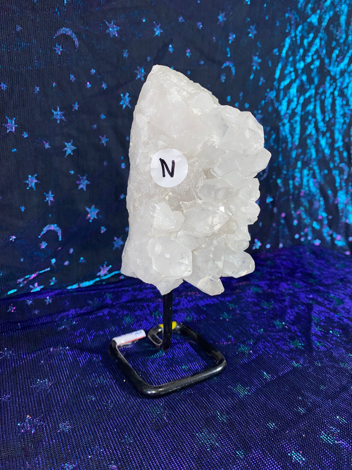 Brazilian Quartz Specimen on Stand