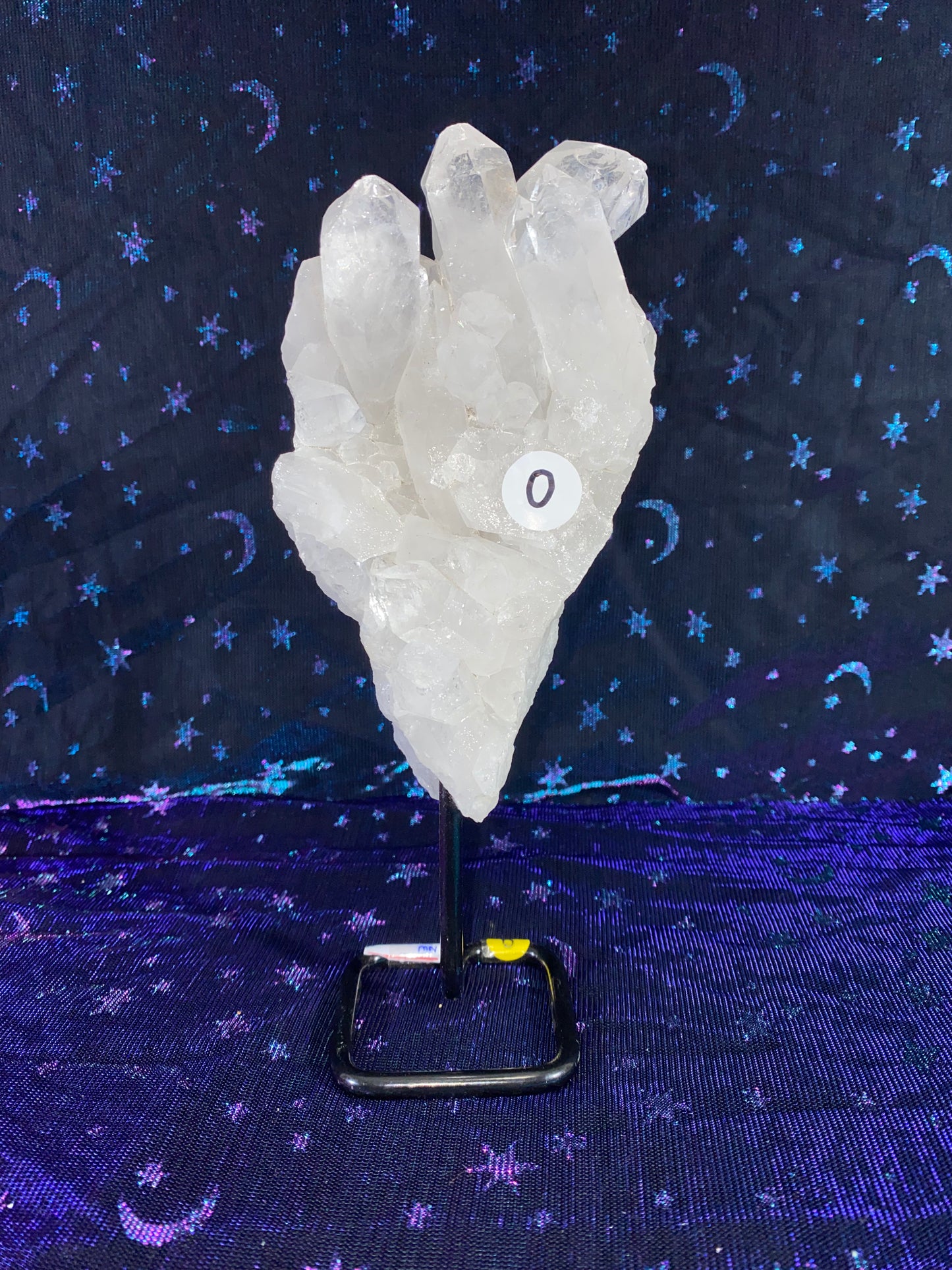 Brazilian Quartz Specimen on Stand