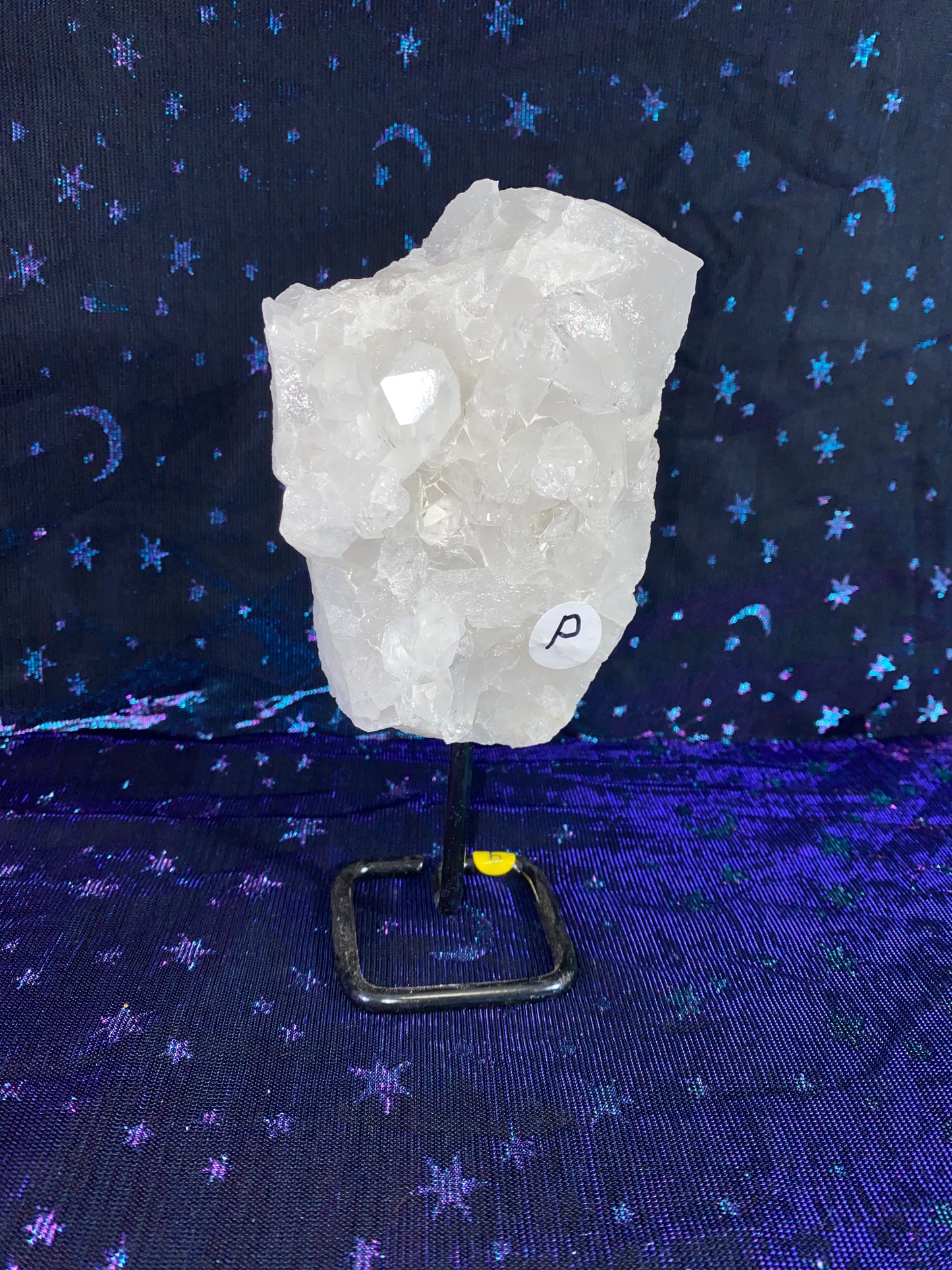 Brazilian Quartz Specimen on Stand