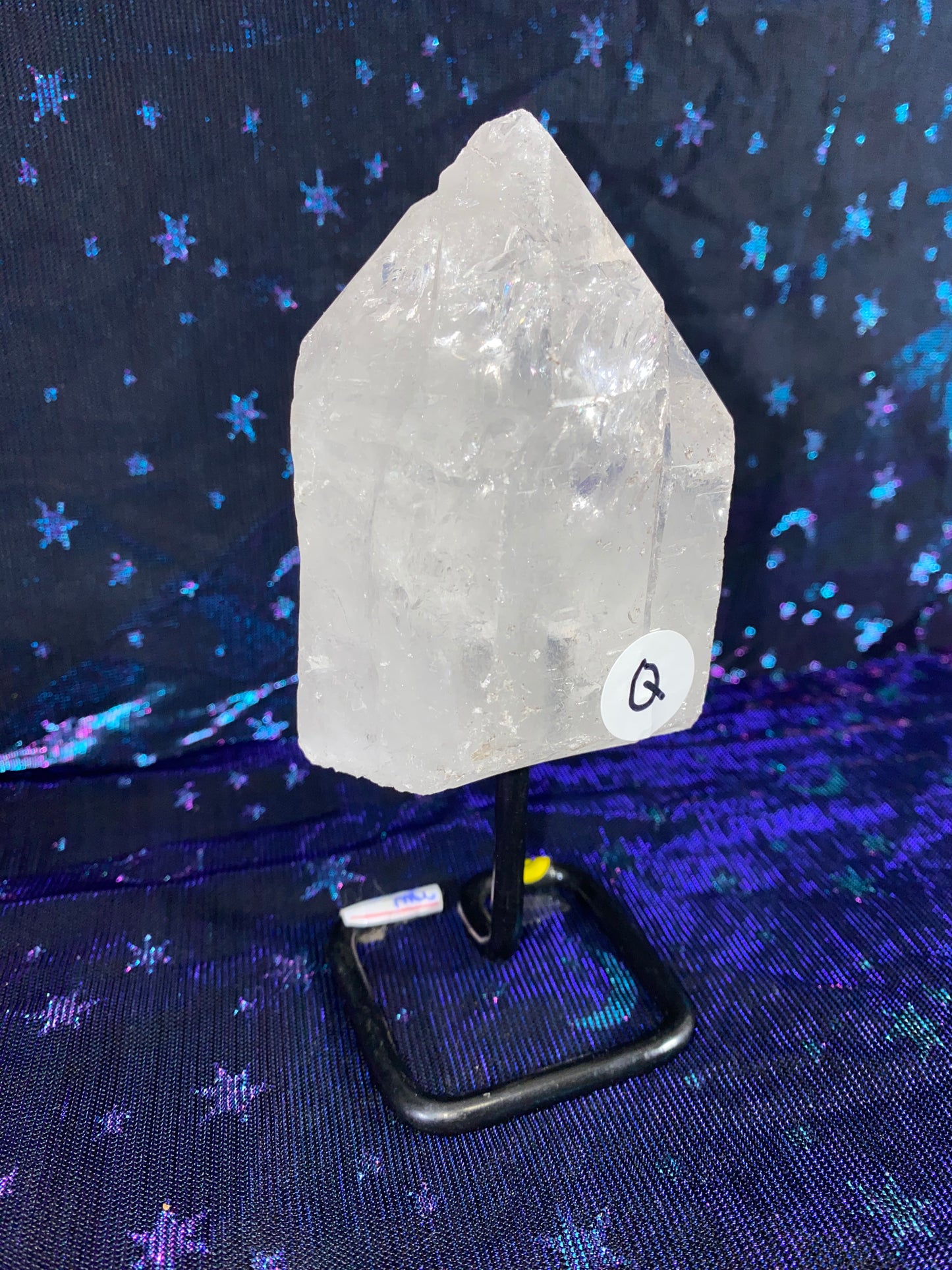 Brazilian Quartz Specimen on Stand